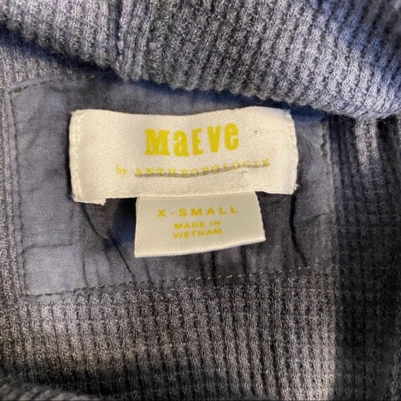 Anthropologie Maeve Tie dye Ainsley Cowl Neck Thermel Top Size XS - Picture 8 of 10